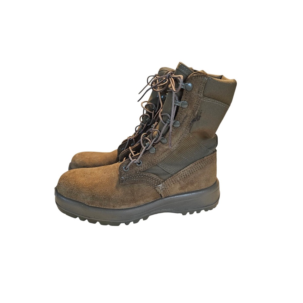 Belleville AHWC 7.5 N Coyote Brown Military Combat Boots Men 7.5 Narrow USA Made